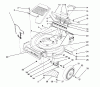 Toro 26623 - Lawnmower, 1991 (0000001-0999999) Ersatzteile HOUSING ASSEMBLY