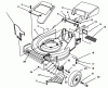 Toro 26635BG - Lawnmower, 1993 (3900001-3999999) Ersatzteile HOUSING ASSEMBLY