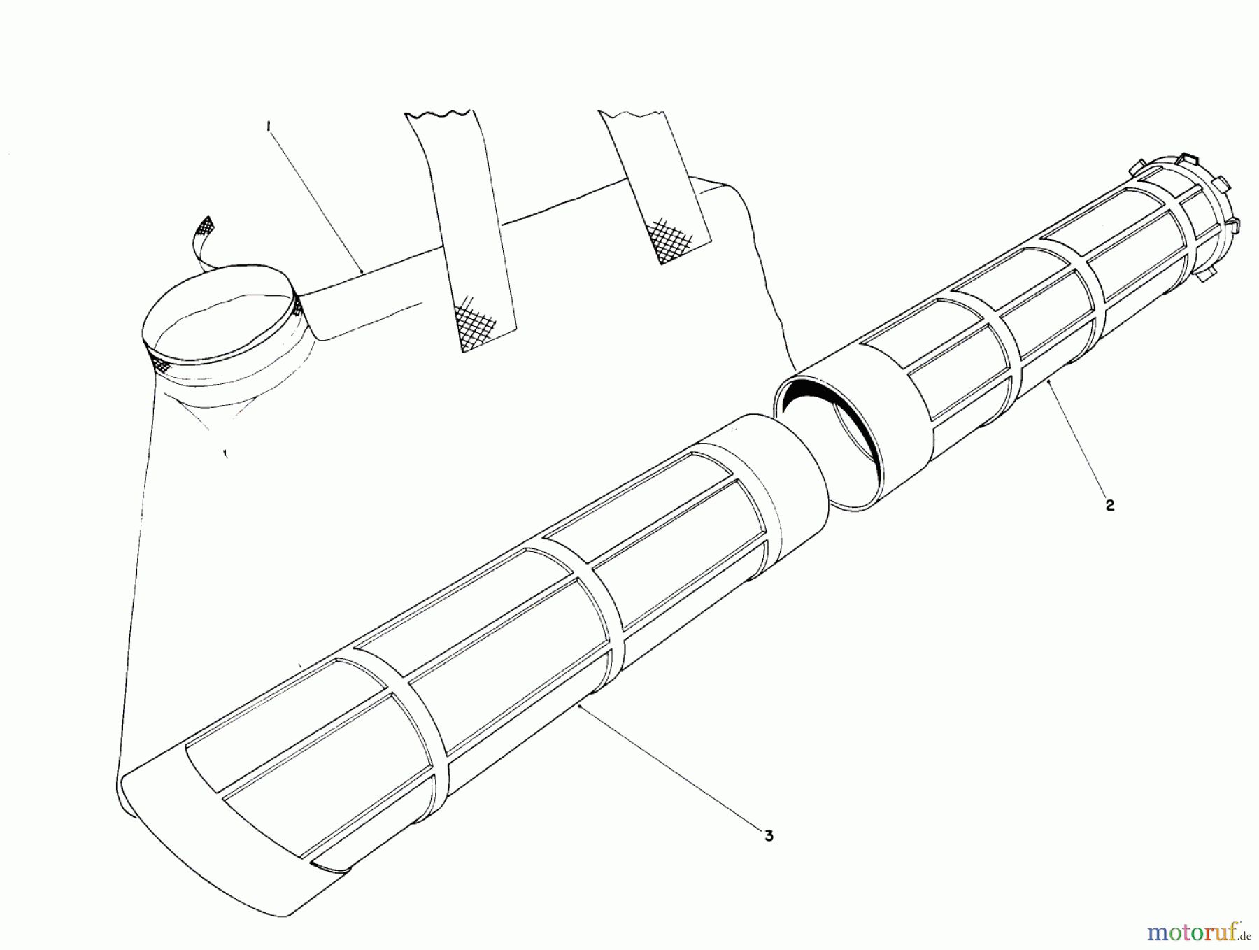  Toro Neu Blowers/Vacuums/Chippers/Shredders 51570 - Toro Yard Blower Vac, 1989 (9000001-9999999) RAKE-O-VAC BAGGING KIT & MODEL 51531