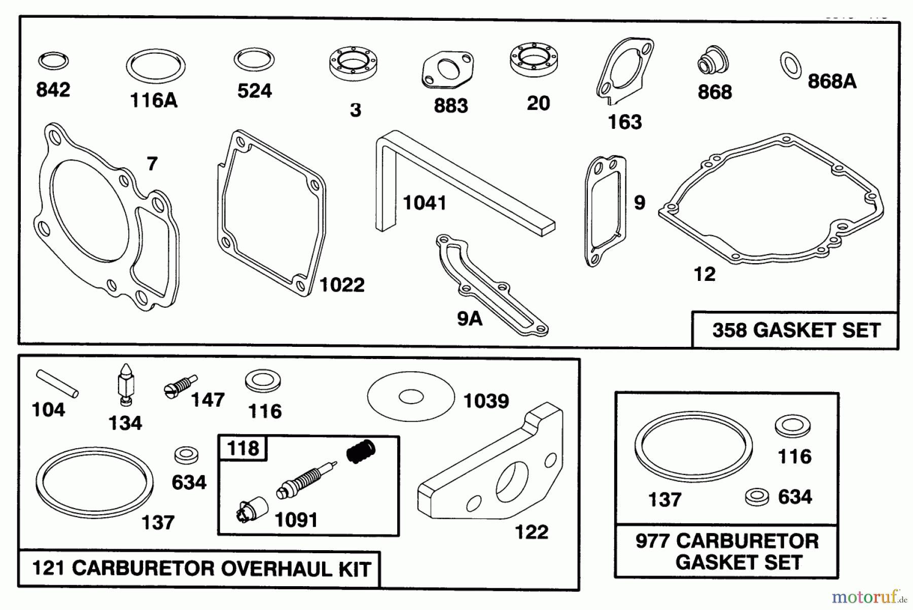  Toro Neu Mowers, Walk-Behind Seite 2 26636B - Toro Lawnmower, 1996 (6900001-6999999) ENGINE GTS-150 #8