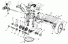 Toro 26640B - Lawnmower, 1993 (3900001-3999999) Ersatzteile GEAR CASE ASSEMBLY