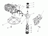 Toro 26682 - Lawnmower, 1989 (9000001-9999999) Ersatzteile CRANKSHAFT ASSEMBLY (ENGINE NO. 47PJ8)