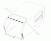 Toro 27502 - Lawnmower, 1991 (1000001-1999999) Ersatzteile GRASS BAG ASSEMBLY