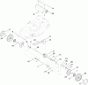 Toro 446F (R48) - R48 Recycling Mower, 2010 (310000001-310999999) Ersatzteile DRIVE ASSEMBLY