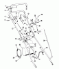 Toro 23301 - Lawnmower, 1967 (7000001-7999999) Ersatzteile 25" & 34" HANDLE ASSEMBLY