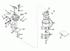 Toro 23201 - 25" Whirlwind Hevi-Duty Lawnmower, 1972 (2000001-2999999) Ersatzteile CARBURETOR MODEL NO. 631115 PARTS LIST