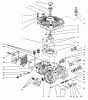 Toro 74101 (620-Z) - 620-Z Tractor, 1993 (390001-399999) Listas de piezas de repuesto y dibujos TRANSMISSION ASSEMBLY EATON MODEL 781-016 #1