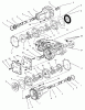 Toro 74021 (616-Z) - 616-Z Tractor, 1993 (39000001-39999999) Listas de piezas de repuesto y dibujos TRANSMISSION ASSEMBLY EATON MODEL 781-016 #2