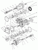 Toro 74101 (620-Z) - 620-Z Tractor, 1994 (490001-499999) Listas de piezas de repuesto y dibujos TRANSMISSION ASSEMBLY EATON MODEL 781-016 #2