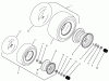 Toro 74021 (616-Z) - 616-Z Tractor, 1994 (490001-499999) Listas de piezas de repuesto y dibujos WHEELS & TIRES ASSEMBLY