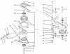 Toro 74101 (620-Z) - 620-Z Tractor, 1995 (590001-599999) Listas de piezas de repuesto y dibujos PTO ELECTRIC CLUTCH & DRIVE ASSEMBLY