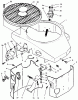 Toro 74041 (616-Z) - 616-Z Tractor, 1993 (39000001-39999999) Listas de piezas de repuesto y dibujos COVERS, FUEL PUMP, COIL, REGULATOR & GOVERNOR LINKAGE ASSEMBLY
