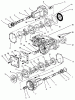 Toro 74041 (616-Z) - 616-Z Tractor, 1993 (39000001-39999999) Listas de piezas de repuesto y dibujos TRANSMISSION ASSEMBLY EATON MODEL 781-016 #2