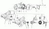 Toro 74120 (616-Z) - 616-Z Tractor, 1995 (590001-599999) Listas de piezas de repuesto y dibujos STARTER ASSEMBLY