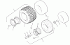 Toro 74140 (724-Z) - 724-Z Tractor, 1995 (590001-599999) Ersatzteile WHEELS AND TIRES