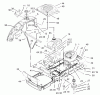 Toro 74301 (14-38Z) - 14-38Z TimeCutter Z Riding Mower, 2003 (230000001-230999999) Listas de piezas de repuesto y dibujos ENGINE ASSEMBLY