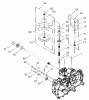 Toro 74301 (14-38Z) - 14-38Z TimeCutter Z Riding Mower, 2003 (230000001-230999999) Listas de piezas de repuesto y dibujos FAN AND PULLEY ASSEMBLY LH HYDROSTAT NO. 105-3492