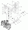 Toro 74301 (14-38Z) - 14-38Z TimeCutter Z Riding Mower, 2003 (230000001-230999999) Listas de piezas de repuesto y dibujos FAN AND PULLEY ASSEMBLY RH HYDROSTAT NO. 105-3491