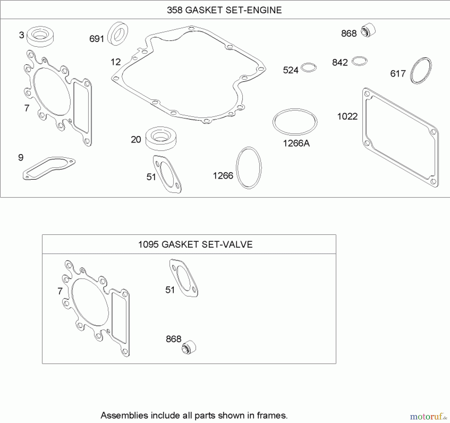 Toro Neu Mowers, Zero-Turn 74301 (14-38Z) - Toro 14-38Z TimeCutter Z Riding Mower, 2004 (240000001-240000893) GASKET ASSEMBLY BRIGGS AND STRATTON 280H07-0166-E1