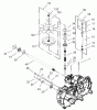 Toro 74325 (16-42Z) - 16-42Z TimeCutter Z Riding Mower, 2003 (230000001-230999999) Listas de piezas de repuesto y dibujos FAN AND PULLEY ASSEMBLY LH HYDROSTAT NO. 105-3492