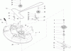 Toro 74350 (17-42Z) - 17-42Z TimeCutter Z Riding Mower, 2004 (240000001-240000178) Listas de piezas de repuesto y dibujos SPINDLE AND BELT DRIVE ASSEMBLY