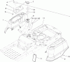 Toro 74360 (Z4200) - TimeCutter Z4200 Riding Mower, 2008 (280000001-280999999) Listas de piezas de repuesto y dibujos STYLING AND FUEL SYSTEM ASSEMBLY