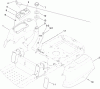 Toro 74360 (Z4200) - TimeCutter Z4200 Riding Mower, 2009 (290000001-290001198) Listas de piezas de repuesto y dibujos STYLING AND FUEL SYSTEM ASSEMBLY