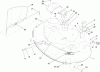 Toro 74363 (Z4200) - TimeCutter Z4220 Riding Mower, 2009 (290000001-290000504) Listas de piezas de repuesto y dibujos 42 INCH DECK ASSEMBLY