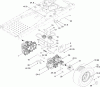 Toro 74365 (Z4235) - TimeCutter Z4235 Riding Mower, 2010 (310000001-310999999) Listas de piezas de repuesto y dibujos HYDRO TRACTION DRIVE ASSEMBLY