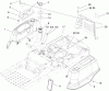 Toro 74370 (Z5000) - TimeCutter Z5000 Riding Mower, 2008 (280000001-280999999) Listas de piezas de repuesto y dibujos STYLING AND FUEL SYSTEM ASSEMBLY