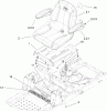Toro 74372 (Z5020) - TimeCutter Z5020 Riding Mower, 2007 (270000001-270999999) Pièces détachées SEAT ASSEMBLY