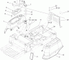 Toro 74372 (Z5020) - TimeCutter Z5020 Riding Mower, 2007 (270000001-270999999) Listas de piezas de repuesto y dibujos STYLING AND FUEL SYSTEM ASSEMBLY