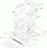 Toro 74374 (Z5040) - TimeCutter Z5040 Riding Mower, 2007 (270000001-270999999) Listas de piezas de repuesto y dibujos SEAT ASSEMBLY