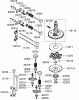 Toro 74374 (Z5040) - TimeCutter Z5040 Riding Mower, 2007 (270000001-270999999) Listas de piezas de repuesto y dibujos VALVE AND CAMSHAFT ASSEMBLY KAWASAKI FH641V-AS31
