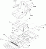 Toro 74374 (Z5040) - TimeCutter Z5040 Riding Mower, 2008 (280000001-280999999) Listas de piezas de repuesto y dibujos SEAT ASSEMBLY