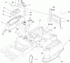 Toro 74374 (Z5040) - TimeCutter Z5040 Riding Mower, 2008 (280000001-280999999) Listas de piezas de repuesto y dibujos STYLING AND FUEL SYSTEM ASSEMBLY