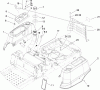 Toro 74375 (Z5060) - TimeCutter Z5060 Riding Mower, 2008 (280000001-280999999) Listas de piezas de repuesto y dibujos STYLING AND FUEL SYSTEM ASSEMBLY