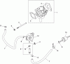 Toro 74375 (Z5060) - TimeCutter Z5060 Riding Mower, 2009 (290000001-290000199) Listas de piezas de repuesto y dibujos FUEL SYSTEM ASSEMBLY KOHLER SV730-0029