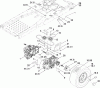 Toro 74375 (Z5060) - TimeCutter Z5060 Riding Mower, 2009 (290000001-290000199) Listas de piezas de repuesto y dibujos HYDRO DRIVE ASSEMBLY