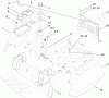 Toro 74375 (Z5060) - TimeCutter Z5060 Riding Mower, 2009 (290000001-290000199) Listas de piezas de repuesto y dibujos STYLING AND FUEL SYSTEM ASSEMBLY