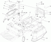 Toro 74380 (Z4200) - TimeCutter Z4200 Riding Mower, 2007 (270000001-270999999) Listas de piezas de repuesto y dibujos STYLING AND FUEL SYSTEM ASSEMBLY