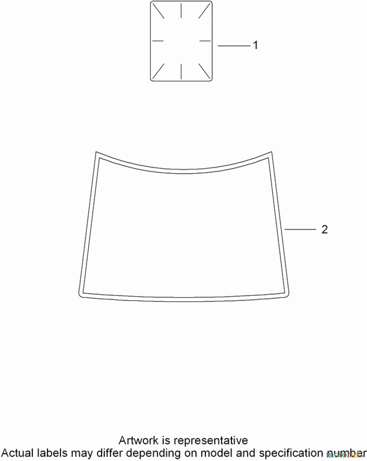  Toro Neu Mowers, Zero-Turn 74381 (Z4202) - Toro TimeCutter Z4202 Riding Mower, 2008 (280000001-280999999) DECAL SET KOHLER SV710-0027