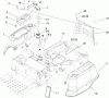 Toro 74381 (Z4202) - TimeCutter Z4202 Riding Mower, 2008 (280000001-280999999) Listas de piezas de repuesto y dibujos STYLING AND FUEL SYSTEM ASSEMBLY