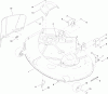 Toro 74386 (ZS 4200) - TimeCutter ZS 4200 Riding Mower, 2012 (SN 312000001-312999999) Ersatzteile 42 INCH DECK ASSEMBLY