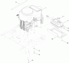 Toro 74386 (ZS 4200) - TimeCutter ZS 4200 Riding Mower, 2012 (SN 312000001-312999999) Ersatzteile ENGINE AND MUFFLER ASSEMBLY