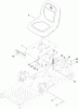 Toro 74386 (ZS 4200) - TimeCutter ZS 4200 Riding Mower, 2012 (SN 312000001-312999999) Ersatzteile SEAT ASSEMBLY