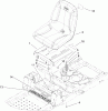 Toro 74391 (Z5000) - TimeCutter Z5000 Riding Mower, 2007 (270000001-270999999) Pièces détachées SEAT ASSEMBLY