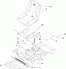 Toro 74391 (Z5000) - TimeCutter Z5000 Riding Mower, 2008 (280000001-280999999) Pièces détachées SEAT ASSEMBLY