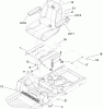 Toro 74399 (Z5020) - TimeCutter Z5020 Riding Mower, 2008 (280000001-280999999) Pièces détachées SEAT ASSEMBLY