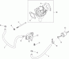 Toro 74399 (Z5020) - TimeCutter Z5020 Riding Mower, 2009 (290000001-290000439) Listas de piezas de repuesto y dibujos FUEL SYSTEM ASSEMBLY KOHLER SV720-0040